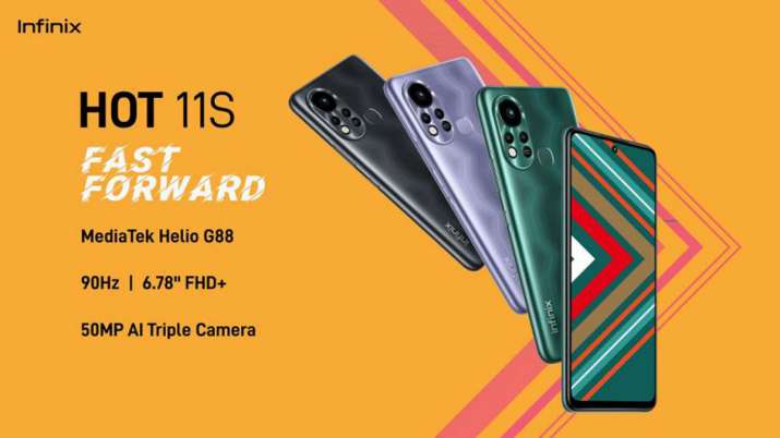 Infinix ने लॉन्च किए Hot 11, Hot 11S स्मार्टफोन, कीमत मात्र 8999 रुपए से शुरु Infinix ने लॉन्च किए Hot 11, Hot 11S स्मार्टफोन, कीमत मात्र 8999 रुपए से शुरु- India TV Paisa