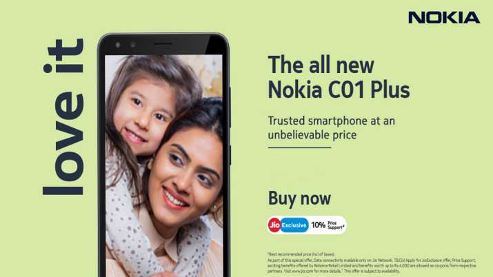 Nokia ने भारत में मिड रेज स्मार्टफोन C01 Plus किया लॉन्च, देखें कीमत और फीचर्स Nokia ने भारत में मिड रेज स्मार्टफोन C01 Plus किया लॉन्च, देखें कीमत और फीचर्स- India TV Paisa