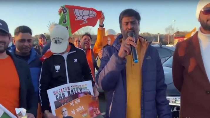 UP Election 2022: CM योगी के समर्थन में UK में निकाली गई कार रैली, आयोजक बोले- यूपी के लिए बीजेपी जरूरी