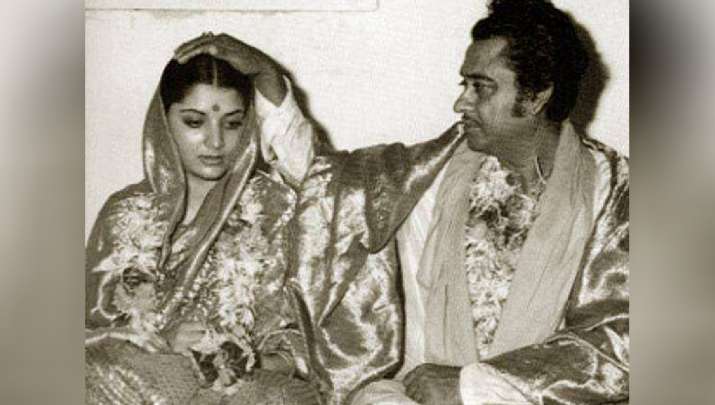 Kishore Kumar With Yogita Bali