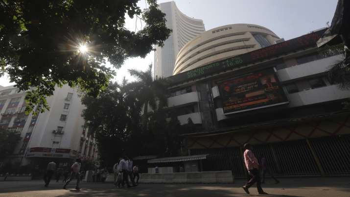 Stock market again breaks records, Sensex jumps 108 points to close at all time high