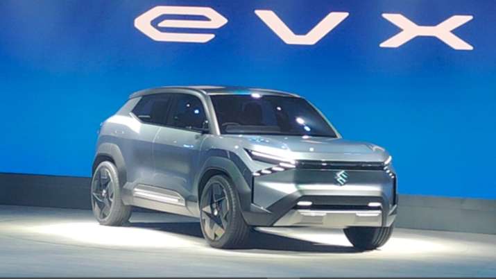 Maruti Suzuki's First Concept Electric SUV EVX Unveiled, Will Run 550 ...