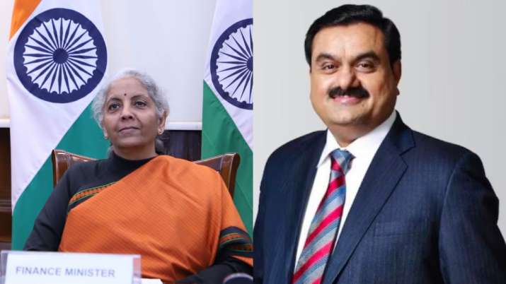 Adani group share fall Indian government finance minister Nirmala Sitharaman gave statementअडानी ग्रुप के शेयर में आई गिरावट पर भारत सरकार ने तोड़ी चुप्पी, वित्त मंत्री निर्मला सीतारमण ने ये दिया बयान