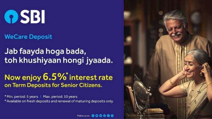SBI Vcare special FD scheme is giving good profit