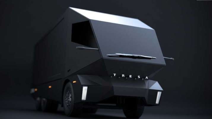 To beat Tesla, this company introduced the first electric truck, fans will be shocked to see the design