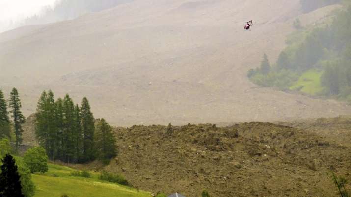 Swiss Glacier Collapse, Birch Glacier Disaster, Blaten