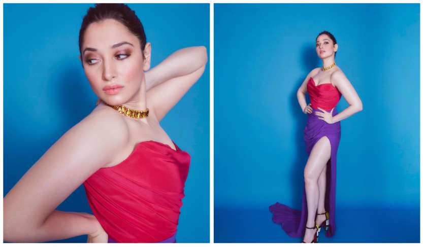बेहद ग्लैमरस लुक में नजर आईं तमन्ना भाटिया/Tamannaah Bhatia glamorous ...
