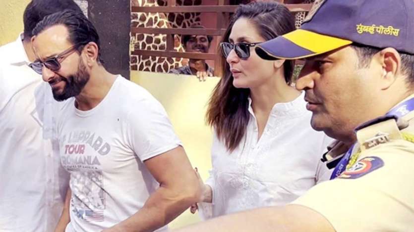 Saif Ali Khan arrived to cast his vote with his wife Kareena Kapoor Khan. The couple wore white outfits during this time. Kareena's sister and actress Karisma also reached the polling booth.