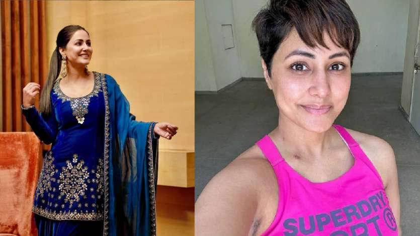 हिना खान (Hina Khan): 2 दर्जन से ज्यादा सुपरहिट सीरियल्स करने वाली टीवी एक्ट्रेस हिना खान भी इन दिनों कैंसर से जंग लड़ रही हैं। बीते दिनों हिना खान ने इसकी जानकारी फैन्स के साथ शेयर कर दुआएं मांगी थीं। बिग बॉस समेत तमाम रियालिटी शो में भी अपनी अदाकारी और खूबसूरती का जलवा दिखाने वाली एक्ट्रेस के लिए भी फैन्स जल्द ही स्वस्थ होने की कामना कर रहे हैं। हिना खान को भी जल्द ही पैशन और फैशन की दुनिया में वापसी करते देखना चाहते हैं। फैन्स लगातार इसकी दुआ कर रहे हैं। 