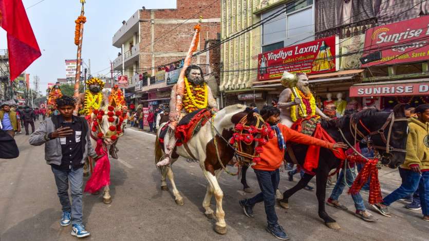 Naga Sadhus are revered ascetics known for their intense spiritual practices and complete renunciation of worldly possessions. 