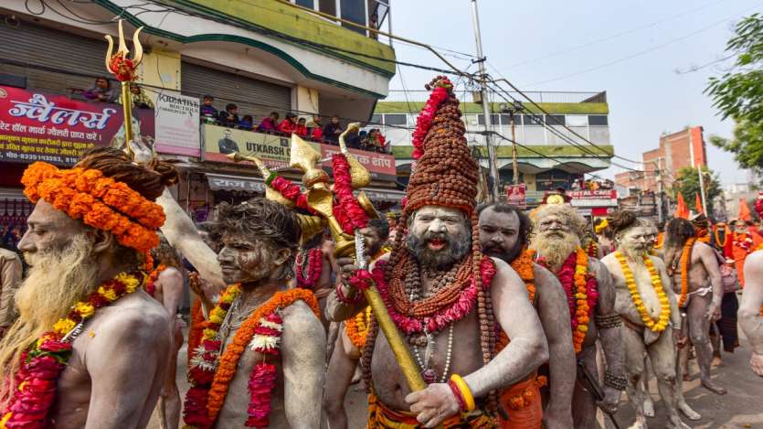 Naga sadhus play an important role in the Maha Kumbh Mela, especially during the royal bath, a sacred ritual that recognizes their spiritual importance.