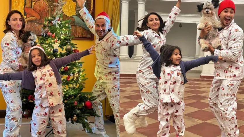 सोहा अली खान और कुणाल खेमू अपनी 10वीं शादी की सालगिरह धूमधाम से मना रहे हैं। इस विशेष अवसर को मनाने के लिए अभिनेत्री ने इंस्टाग्राम पर एक वीडियो साझा किया है। जिसमें उनके कुछ सबसे यादगार पलों को एक साथ दिखाया गया है। पोस्ट को कैप्शन देते हुए उन्होंने लिखा, 'दस साल बाद, मैं अभी भी ऐसा करती हूं, और मैं हमेशा करती रहूंगी।' वीडियो का मुख्य आकर्षण उनके विवाह समारोह की एक अनसीन क्लिप थी, जहां जोड़े ने सुनहरे पारंपरिक परिधान पहने थे। जैसे ही सोहा अली खान ने वीडियो साझा किया, कमेंट सेक्शन प्रशंसकों और परिवार की शुभकामनाओं से भर गया। सोहा की बहन सबा पटौदी ने लिखा, 'हैप्पी एनिवर्सरी। ढेर सारा प्यार और बहुत कुछ।' प्रशंसकों ने भी इस खास दिन पर जोड़े को शुभकामनाएं दीं। सोहा अली खान और कुणाल खेमू अपनी 10वीं शादी की सालगिरह धूमधाम से मना रहे हैं। इस विशेष अवसर को मनाने के लिए अभिनेत्री ने इंस्टाग्राम पर एक वीडियो साझा किया है। जिसमें उनके कुछ सबसे यादगार पलों को एक साथ दिखाया गया है। पोस्ट को कैप्शन देते हुए उन्होंने लिखा, 'दस साल बाद, मैं अभी भी ऐसा करती हूं, और मैं हमेशा करती रहूंगी।' वीडियो का मुख्य आकर्षण उनके विवाह समारोह की एक अनसीन क्लिप थी, जहां जोड़े ने सुनहरे पारंपरिक परिधान पहने थे। जैसे ही सोहा अली खान ने वीडियो साझा किया, कमेंट सेक्शन प्रशंसकों और परिवार की शुभकामनाओं से भर गया। सोहा की बहन सबा पटौदी ने लिखा, 'हैप्पी एनिवर्सरी। ढेर सारा प्यार और बहुत कुछ।' प्रशंसकों ने भी इस खास दिन पर जोड़े को शुभकामनाएं दीं।