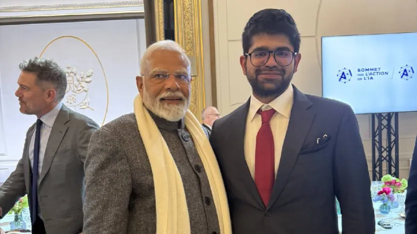 चीनी एआई स्टार्ट-अप कंपनी DeepSeek AI के सपोर्टर्स में से एक Perplexity AI के सीईओ अरविंद श्रीनिवास ने भी पीएम मोदी से AI समिट में मुलाकात की। अरविंद श्रीनिवास भारतीय मूल के हैं। Aravind Srinivas ने अपने X हैंडल से पीएम मोदी के साथ हुई अपनी मुलाकात की तस्वीर शेयर की है। चीनी एआई स्टार्ट-अप कंपनी DeepSeek AI के सपोर्टर्स में से एक Perplexity AI के सीईओ अरविंद श्रीनिवास ने भी पीएम मोदी से AI समिट में मुलाकात की। अरविंद श्रीनिवास भारतीय मूल के हैं। Aravind Srinivas ने अपने X हैंडल से पीएम मोदी के साथ हुई अपनी मुलाकात की तस्वीर शेयर की है।