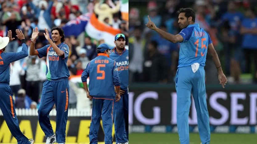 Esta lista é chamada em conjunto, Ishant Sharma e Bhuvneshwar Kumar, no número cinco. Ambos tomaram 13 a 13 postigos neste torneio. Ishant jogou apenas 7 partidas no Troféu dos Campeões em sua carreira, enquanto Bhuvneshwar Kumar jogou 10 partidas. Esta lista é chamada em conjunto, Ishant Sharma e Bhuvneshwar Kumar, no número cinco. Ambos tomaram 13 a 13 postigos neste torneio. Ishant jogou apenas 7 partidas no Troféu dos Campeões em sua carreira, enquanto Bhuvneshwar Kumar jogou 10 partidas.