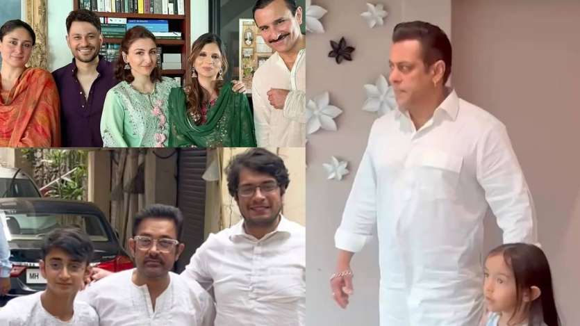 Eid 2025: बॉलीवुड ने धूम-धाम से मनाई ईद, आमिर ने फैमिली संग मनाया जश्न, सलमान ने किया ग्रीट