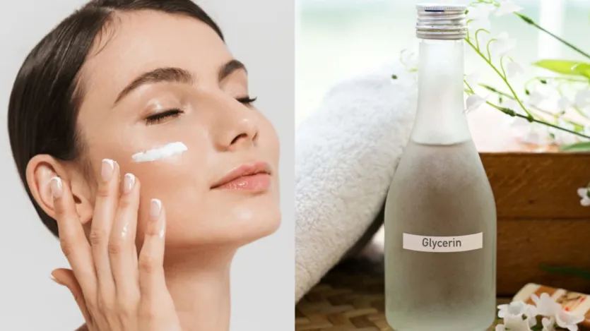 Muitos ingredientes são usados em produtos para a pele que hidratam, esfoliando e limpam a pele. A glicerina também é um desses ingredientes. A glicerina é um tipo de carboidrato conhecido como polióis. O sabor desse líquido sem cheiro é de xarope doce e espesso. Funciona desde a umidade até a limpeza da pele. Após a água e a fragrância, a glicerina é o material mais usado em produtos de beleza. Também é usado em hidratante e loção. Em tal situação, deixe -nos saber quais vitaminas são encontradas nela e quais benefícios a pele obtém usando -a. Muitos ingredientes são usados em produtos para a pele que hidratam, esfoliando e limpam a pele. A glicerina também é um desses ingredientes. A glicerina é um tipo de carboidrato conhecido como polióis. O sabor desse líquido sem cheiro é de xarope doce e espesso. Funciona desde a umidade até a limpeza da pele. Após a água e a fragrância, a glicerina é o material mais usado em produtos de beleza. Também é usado em hidratante e loção. Em tal situação, deixe -nos saber quais vitaminas são encontradas nela e quais benefícios a pele obtém usando -a.
