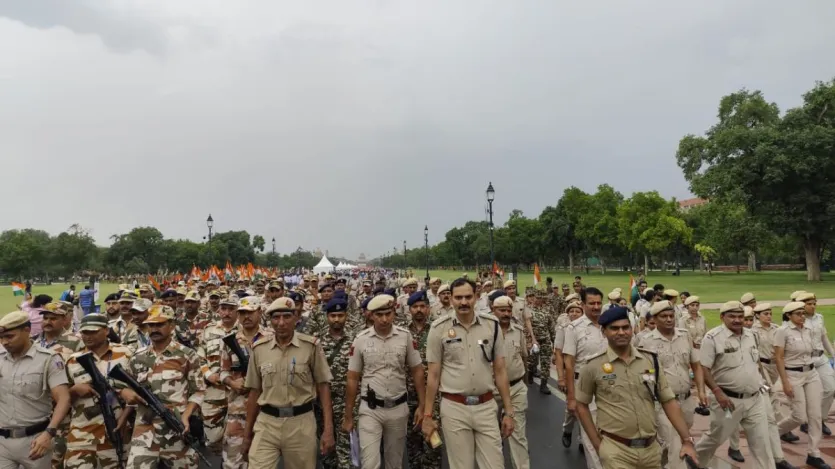 The Delhi Police had already issued an advisory for this journey on the traffic towards India Gate. The Delhi Police had already issued an advisory for this journey on the traffic towards India Gate.