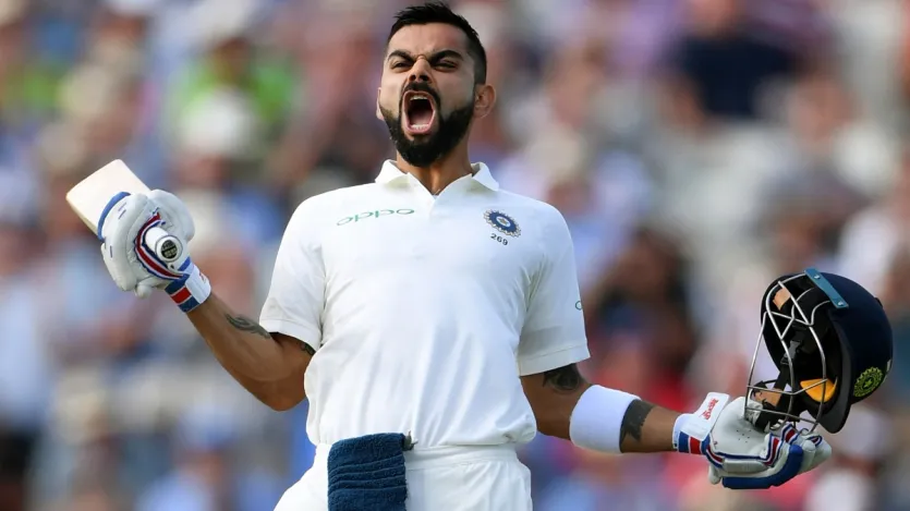 टेस्ट क्रिकेट में विराट कोहली ने कई बड़े रिकॉर्ड अपने नाम किए हैं। वे भारत के लिए सबसे ज्यादा 7 दोहरे शतक जड़ने वाले बल्लेबाज हैं। टेस्ट में बतौर भारतीय कप्तान सबसे बड़ी पारी खेलने का रिकॉर्ड भी उनके ही नाम है। उन्होंने साल 2019 में पुणे में साउथ अफ्रीका के खिलाफ नाबाद 254 रन की बेमिसाल पारी खेली थी। टेस्ट क्रिकेट में विराट कोहली ने कई बड़े रिकॉर्ड अपने नाम किए हैं। वे भारत के लिए सबसे ज्यादा 7 दोहरे शतक जड़ने वाले बल्लेबाज हैं। टेस्ट में बतौर भारतीय कप्तान सबसे बड़ी पारी खेलने का रिकॉर्ड भी उनके ही नाम है। उन्होंने साल 2019 में पुणे में साउथ अफ्रीका के खिलाफ नाबाद 254 रन की बेमिसाल पारी खेली थी।