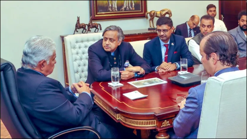 डेलिगेशन का नेतृत्व कर रहे कांग्रेस सांसद शशि थरूर ने पनामा में आतंकवाद के खिलाफ भारत के दृढ़ रुख को एक बार फिर दोहराया। उन्होंने कहा कि हमारा देश अब दूसरा गाल आगे नहीं बढ़ाएगा।