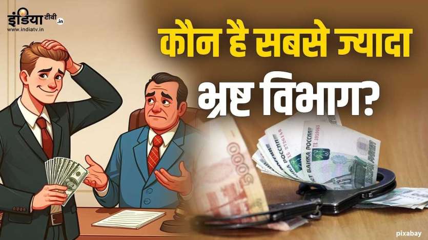 सामने आई भारत के 10 सबसे ज्यादा ‘भ्रष्ट’ विभागों की लिस्ट, 8वें को जानकर आप भी रह जाएंगे हैरान
