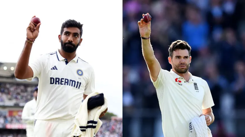 जसप्रीत बुमराह ने अब तक 47 टेस्ट मैचों में कुल 15 बार एक पारी में 5 विकेट हॉल लेने का कारनामा किया है। वहीं जेम्स एंडरसन ने 47 टेस्ट मैचों में 8 बार एक पारी में 5 विकेट हॉल लेने का कारनामा किया था। यहां भी एंडरसन की तुलना में बुमराह आगे हैं।