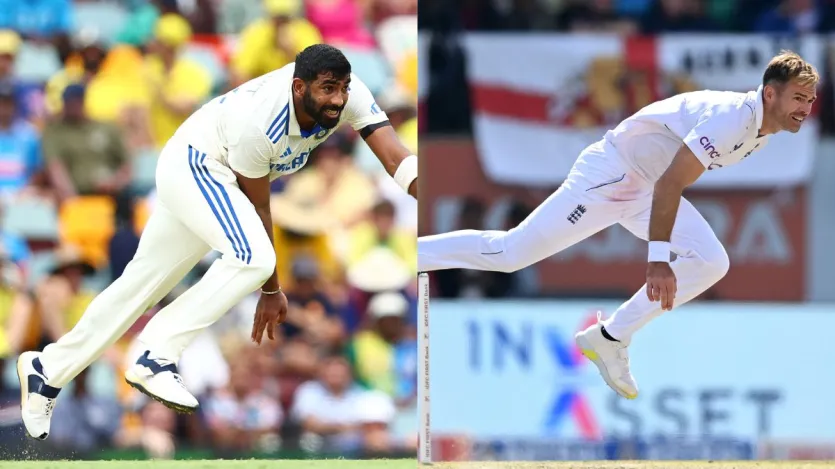 जसप्रीत बुमराह की बात करें तो उन्होंने टेस्ट डेब्यू साल 2018 में दक्षिण अफ्रीका के खिलाफ किया था। वह तब से लेकर अब तक 47 टेस्ट मैच खेल चुके हैं। जेम्स एंडरसन की बात करें तो उन्होंने अपना टेस्ट डेब्यू साल 2003 में किया था। वह अपने टेस्ट करियर में 188 मैच खेलने में कामयाब रहे।