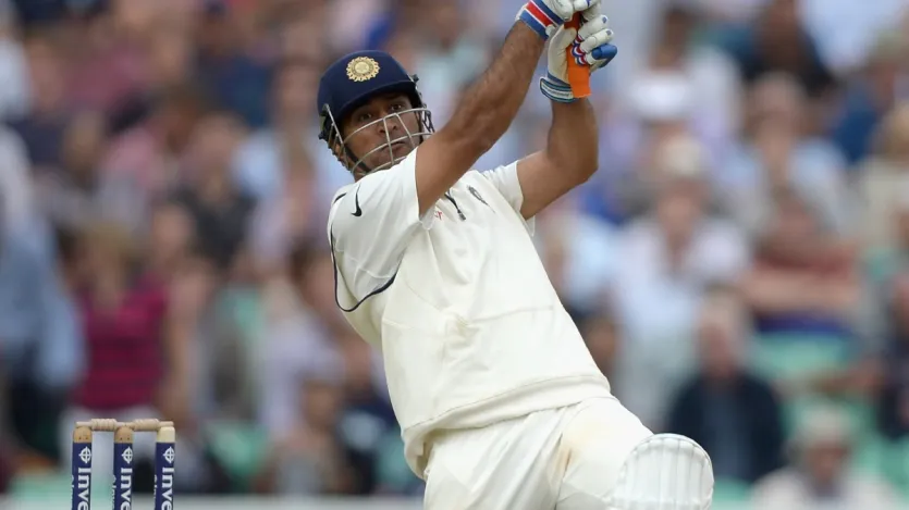 महेंद्र सिंह धोनी ने भारत के लिए टेस्ट क्रिकेट में 78 छक्के लगाए हैं। उन्होंने साल 2014 में ही टेस्ट से रिटायरमेंट ले लिया था। उन्होंने 90 टेस्ट मैचों में कुल 4876 रन बनाए थे। टेस्ट में धोनी ने कुल 6 शतक जड़े थे। महेंद्र सिंह धोनी ने भारत के लिए टेस्ट क्रिकेट में 78 छक्के लगाए हैं। उन्होंने साल 2014 में ही टेस्ट से रिटायरमेंट ले लिया था। उन्होंने 90 टेस्ट मैचों में कुल 4876 रन बनाए थे। टेस्ट में धोनी ने कुल 6 शतक जड़े थे।