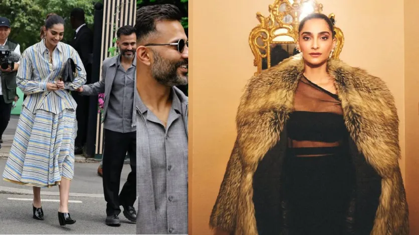 बॉलीवुड एक्ट्रेस सोनम कपूर भी अपने पति के साथ विंबलडन के मुकाबले देखने पहुंची। सोनम कपूर ने यहां अपने पति आनंद अहूजा के साथ क्वालिटी टाइम बिताया। सोनम की भी यहां के मुकाबलों की कुछ तस्वीरें वायरल हो रही हैं। सोनम यहां स्टाइल में अपने पति के साथ दिख रही हैं। बॉलीवुड एक्ट्रेस सोनम कपूर भी अपने पति के साथ विंबलडन के मुकाबले देखने पहुंची। सोनम कपूर ने यहां अपने पति आनंद अहूजा के साथ क्वालिटी टाइम बिताया। सोनम की भी यहां के मुकाबलों की कुछ तस्वीरें वायरल हो रही हैं। सोनम यहां स्टाइल में अपने पति के साथ दिख रही हैं।