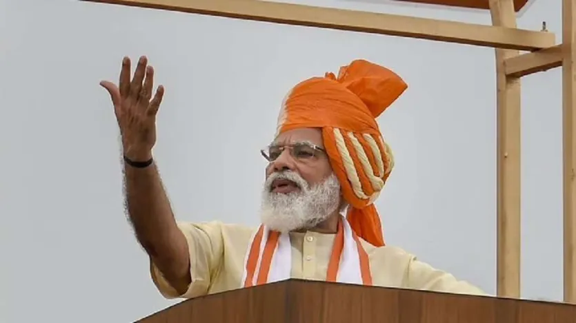 2020 में सांस्कृतिक गौरव का प्रतीक केसरिया और क्रीम रंग की पगड़ी पहनी।  