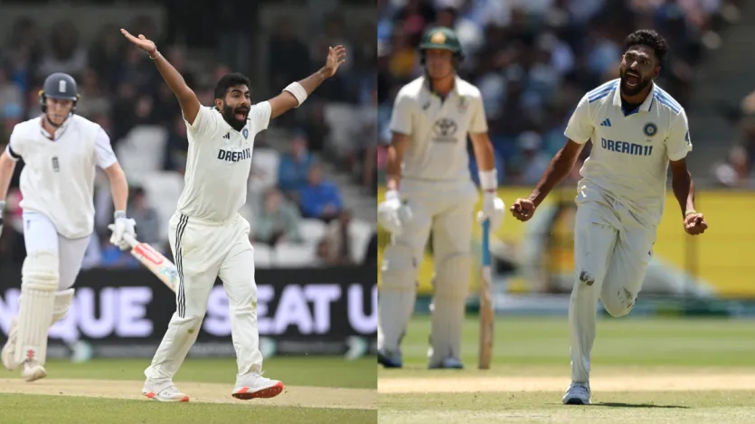 मोहम्मद सिराज 41 टेस्ट मैचों में गेंदबाजी करते हुए अपने करियर में एक पारी में पांच बार 5 विकेट हॉल लेने का कारनामा कर चुके हैं। जसप्रीत बुमराह को लेकर बात की जाए तो उनका भी रिकॉर्ड बेहतरीन देखने को मिलता है, जिसमें उन्होंने 11 बार एक पारी में 5 विकेट हॉल लेने का कारनामा किया था।