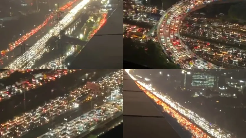 दिल्ली-NCR में बारिश ने गर्मी से तो राहत दी, लेकिन गुरुग्राम में इसने लोगों की मुसीबत बढ़ा दी। सोमवार को शुरू हुई बारिश ने शहर की सड़कों पर ऐसा महाजाम लगा दिया कि गाड़ी चलाने वाले घंटों तक एक ही जगह फंसे रहे।