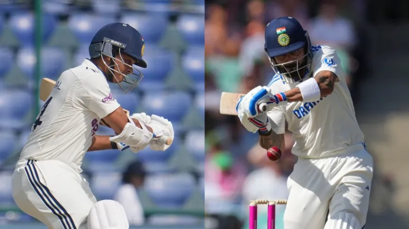 यशस्वी जायसवाल की बात करें तो वह अभी टेस्ट फॉर्मेट में 25 मुकाबले खेले हैं तो वहीं विराट कोहली अपने टेस्ट करियर में 123 मैच खेल चुके थे।, ऐसे में हम आपको दोनों ही प्लेयर्स का 25-25 मैचों के बाद टेस्ट में कैसा प्रदर्शन था, उसके बारे में बताएंगे। यशस्वी जायसवाल ने 25 टेस्ट मैचों में 47 पारियों में बल्लेबाजी करते हुए 49.88 के औसत से 2245 रन बनाए हैं। वहीं विराट कोहली की बात करें तो उन्होंने 25 टेस्ट मैचों की 43 पारियों में बल्लेबाजी करते हुए 44.35 के औसत से 1730 रन बनाए थे।
