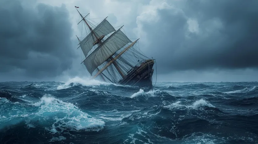 यहां से गुजरने वाले जहाजों और विमानों के डूबने से पहले आख़िरी आवाज़ अक्सर यही होती है – “सब कुछ ठीक है” – और फिर रेडियो ख़ामोश हो जाता है।