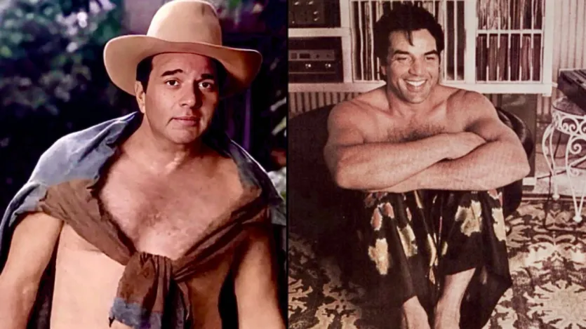 जिस जमाने में हीरो शर्ट उतारने से डरते थे उस वक्त धर्मेंद्र ने शर्टलेस लुक से युवाओं का दिल जीत लिया।