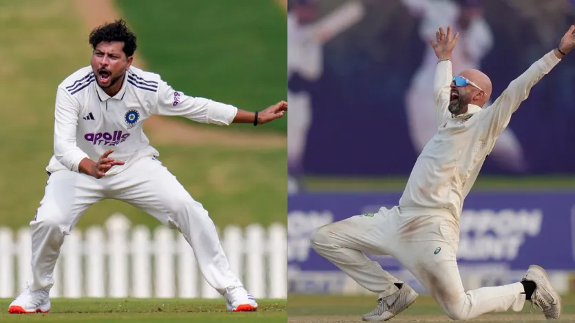 मेडन ओवर की बात करें तो 16 टेस्ट मैच के बाद कुलदीप यादव ने 63 मेडन ओवर फेंके थे। वहीं नाथन लियोन ने टेस्ट क्रिकेट में 16 मैचों के बाद कुल 128 ओवर मेडन फेंके थे। यहां नाथन लियोन का रिकॉर्ड काफी अच्छा है।