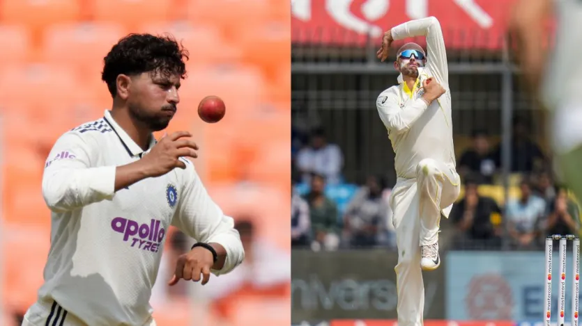 कुलदीप यादव की बात करें तो वह अब तक टेस्ट क्रिकेट में 16 मैच खेलने में कामयाब रहे हैं। इस दौरान वह 30 पारियों में 21.40 के औसत से 72 विकेट अपने नाम किए हैं। वहीं अगर बात करें ऑस्ट्रेलिया के नाथन लियोन की तो वह अब तक 140 टेस्ट मैच खेलने में कामयाब रहे हैं और उन्होंने 16 मैचों की 30 पारियों में 30.64 के औसत से 128 विकेट हासिल किए थे।