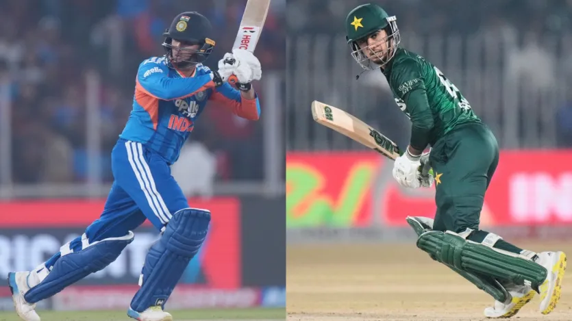 अभिषेक शर्मा ने अब तक टी20 इंटरनेशनल में कुल 33 मैच खेले हैं, जबकि सैम अयूब ने 56 टी20 इंटरनेशनल मैच खेले हैं. ऐसे में हम आपको अभिषेक शर्मा और सैम अयूब के 33-33 टी20 इंटरनेशनल मैचों के बाद के रिकॉर्ड के बारे में बताने जा रहे हैं. अभिषेक शर्मा ने अब तक 33 टी20 इंटरनेशनल मैचों में 35.96 की औसत से कुल 1115 रन बनाए हैं. सैम अयूब ने 33 टी20 इंटरनेशनल मैचों में 19.82 की औसत से 575 रन बनाए.