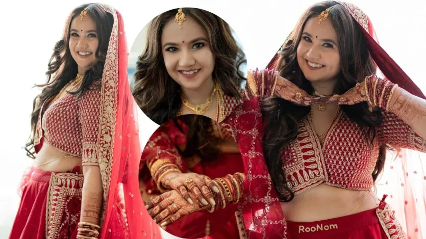 'सपने सुहाने लड़कपन के' में गुंजन का किरदार निभाकर घर-घर में मशहूर हुईं रूपल त्यागी ने शादी कर ली है। रूपल ने सोशल मीडिया पर अपनी वेडिंग फोटोज शेयर करते हुए इसका ऐलान किया है। रूपल ने 5 दिसंबर को अपने लॉन्ग टाइम बॉयफ्रेंड नोमिश भारद्वाज से शादी की, जिसकी तस्वीरें उन्होंने खुद शेयर की हैं। 'सपने सुहाने लड़कपन के' में गुंजन का किरदार निभाकर घर-घर में मशहूर हुईं रूपल त्यागी ने शादी कर ली है। रूपल ने सोशल मीडिया पर अपनी वेडिंग फोटोज शेयर करते हुए इसका ऐलान किया है। रूपल ने 5 दिसंबर को अपने लॉन्ग टाइम बॉयफ्रेंड नोमिश भारद्वाज से शादी की, जिसकी तस्वीरें उन्होंने खुद शेयर की हैं।