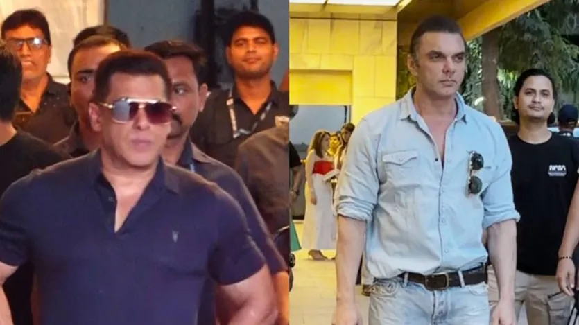 बॉलीवुड सुपरस्टार सलमान खान बीते रोज मुंबई के बांद्रा में अपने भाई सोहेल खान की जन्मदिन पार्टी में स्टाइलिश अंदाज में पहुंचे। वे अपने पिता सलीम खान, मां सलमा खान, हेलेन, अरबाज खान, अर्पिता खान शर्मा और अन्य लोगों के साथ जश्न में शामिल हुए। सोहेल खान डेनिम शर्ट और मैचिंग ट्राउजर में बेहद स्टाइलिश लग रहे थे। सलमान खान एक कैजुअल टी-शर्ट और ब्लैक पैंट में बेहद आकर्षक लग रहे थे। उन्होंने गाला इवनिंग में पहुंचते समय स्टाइल और आराम का बेहतरीन संतुलन बनाए रखा। 