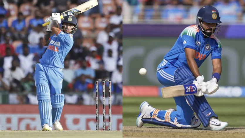 ईशान किशन और श्रेयस अय्यर दोनों का 32 टी20 इंटरनेशनल मैचों के बाद चौके और छक्कों का रिकॉर्ड देखा जाए तो उसमें साफतौर पर ईशान थोड़ा आगे दिखाई देते हैं। ईशान किशन के बल्ले से 32 टी20 इंटरनेशनल मैचों में 36 छक्के और 79 चौके देखने को मिले हैं। श्रेयस अय्यर ने 32 टी20 इंटरनेशनल मैचों में 22 छक्के और 46 चौके लगाए थे।