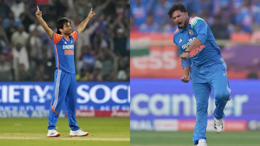 रवि बिश्नोई vs कुलदीप यादव : 43 टी20 मैचों के बाद कैसा है दोनों का रिकॉर्ड