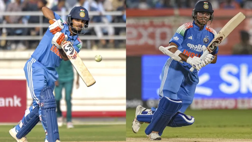 ईशान किशन का 23 टी20 इंटरनेशनल मैचों में एक मुकाबले में सर्वश्रेष्ठ निजी स्कोर को लेकर बात की जाए तो वह 89 रनों की पारी है। यशस्वी जायसवाल का 23 टी20 इंटरनेशनल मैचों के बाद एक मुकाबले में सर्वश्रेष्ठ निजी स्कोर 100 रनों की पारी है।