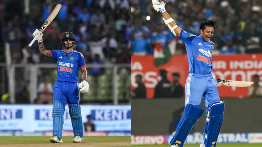 टी20 वर्ल्ड कप 2026 के लिए भारतीय टीम के स्क्वाड का ऐलान किया जा चुका है, जिसमें कई खिलाड़ियों की जगह जहां पहले पक्की मानी जा रही थी, तो वहीं ईशान किशन की सरप्राइज एंट्री भी देखने को मिली। इसके अलावा यशस्वी जायसवाल जिनको लेकर चर्चा चल रही थी कि उन्हें भी जगह मिल सकती है, लेकिन उन्हें स्क्वाड में नहीं शामिल किया गया। ऐसे में हम आपको ईशान किशन और यशस्वी जायसवाल का टी20 इंटरनेशनल में उनकी तुलना करते हुए आंकड़ों के बारे में बताने जा रहे हैं।