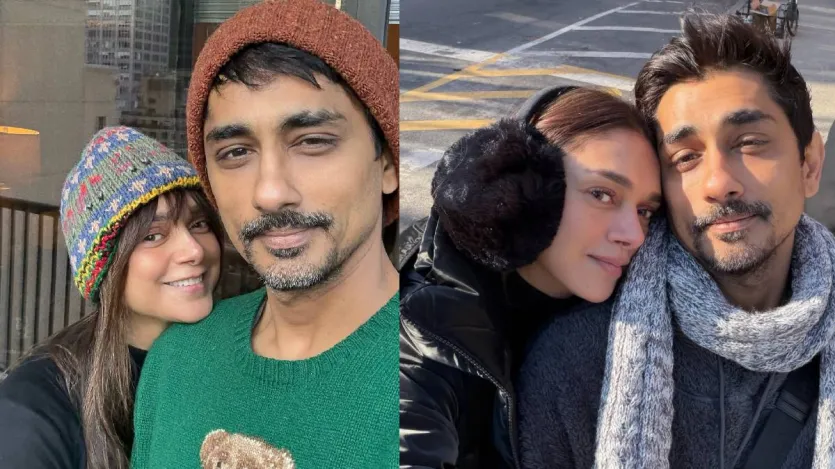 अदिति राव हैदरी ने अपने पति सिद्धार्थ के साथ रोमांटिक अंदाज में नए साल की शुरुआत की। उन्होंने कई खूबसूरत सेल्फी शेयर कीं, जिनमें कपल की केमिस्ट्री साफ नजर आ रही है। कैप्शन में अदिति ने सभी को 2026 के लिए शुभकामनाएं दीं और सभी से खुश, दयालु और सकारात्मक रहने की अपील की।