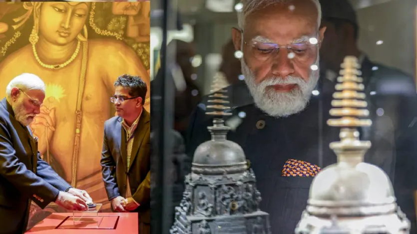 आपको बता दें कि भगवान बुद्ध के पवित्र पिपरहवा अवशेषों को 127 साल के लंबे अंतराल के बाद घर वापस लाया गया है। 