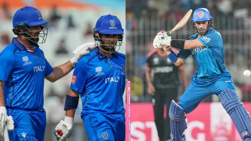 इटली और अफगानिस्तान की टीम का नाम इस वर्ल्ड कप में सबसे ज्यादा सिक्स लगाने के मामले में संयुक्त रूप से तीसरे नंबर पर है। दोनों टीम ने चार मैचों में 34-34 सिक्स लगाए। हालांकि राशिद खान की कप्तानी में अफगानिस्तान की टीम ग्रुप स्टेज से ही बाहर हो गई। ग्रुप स्टेज में अफगानी टीम ने कुल 4 मैच खेले जिसमें से उन्हें दो मैचों में जीत मिली। इटली की टीम ग्रुप स्टेज में चार मैचों में सिर्फ एक में जीत दर्ज करने में कामयाब रही।