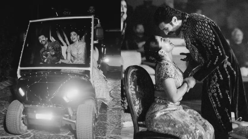 विजय और रश्मिका की शादी तेलुगु और कोडवा (कुर्ग) रीति-रिवाजों का एक खूबसूरत संगम थी। लेकिन शादी के मुख्य समारोह से पहले आयोजित 'संगीत नाइट' ने उत्सव के उत्साह को एक नए स्तर पर पहुंचा दिया। विजय देवरकोंडा ने इस शाम को साल के सबसे खुशहाल प्री-वेडिंग सेलिब्रेशन में से एक बताया। इस दौरान दोनों की केमिस्ट्री, परिवार के साथ बिताए गए सहज पल और डांस फ्लोर पर उनकी जबरदस्त एनर्जी ने इस रात को हमेशा के लिए यादगार बना दिया।