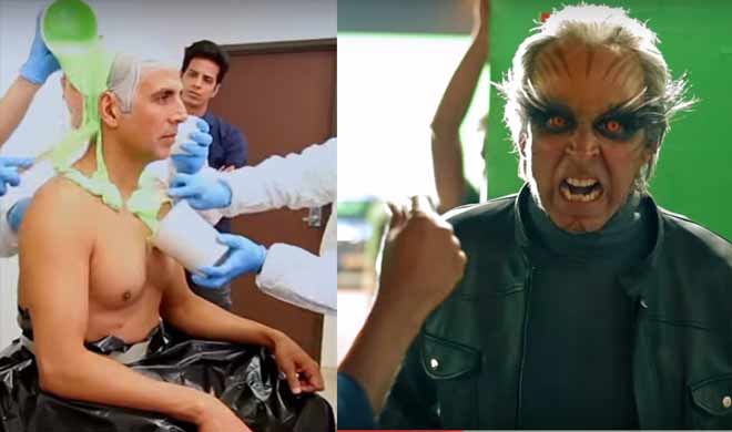akshay kumar rajinikanth 2.0 robot 2 film akshay kumar rajinikanth 2.0 robot 2 film- India TV Hindi