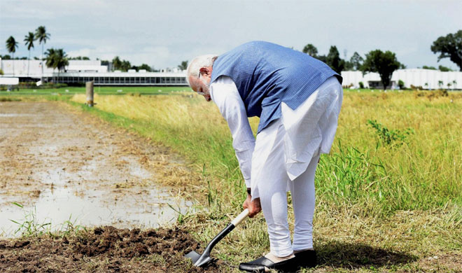 Narendra Modi in Los Banos | PTI Photo Narendra Modi in Los Banos | PTI Photo- India TV Hindi