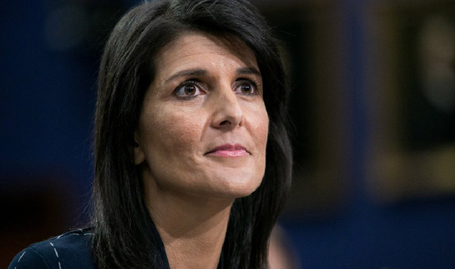 Nikki Haley praised Ivanka Trump on promoting women... Nikki Haley praised Ivanka Trump on promoting women...- India TV Hindi